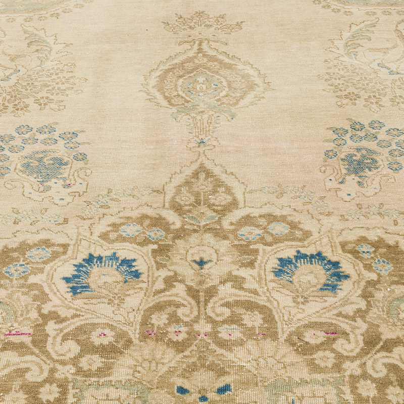 El Dokuma Vintage Halı - 373 cm x 521 cm - K0091114
