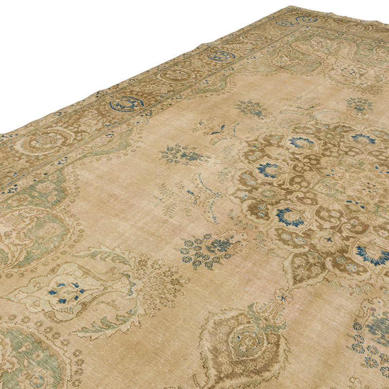El Dokuma Vintage Halı - 373 cm x 521 cm - K0091114