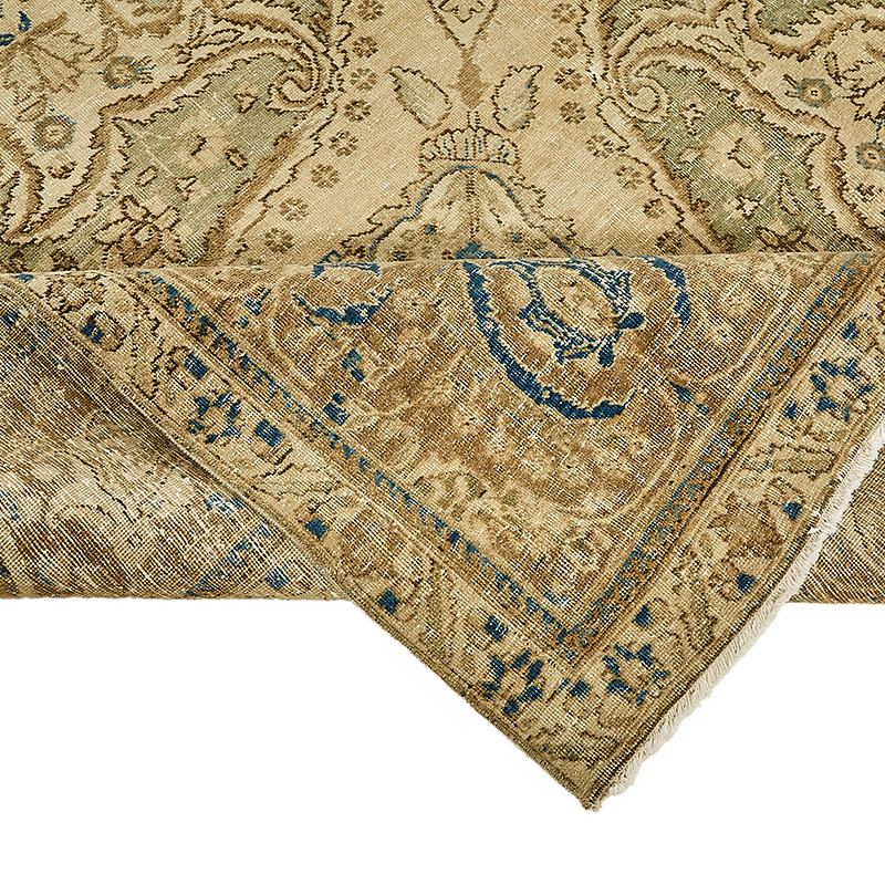 El Dokuma Vintage Halı - 373 cm x 521 cm - K0091114