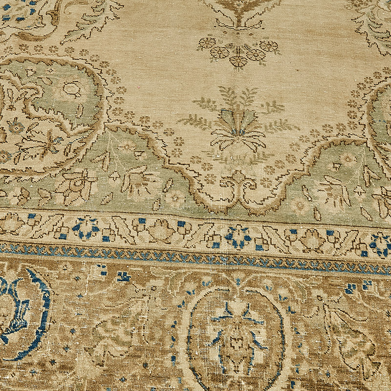 El Dokuma Vintage Halı - 373 cm x 521 cm - K0091114