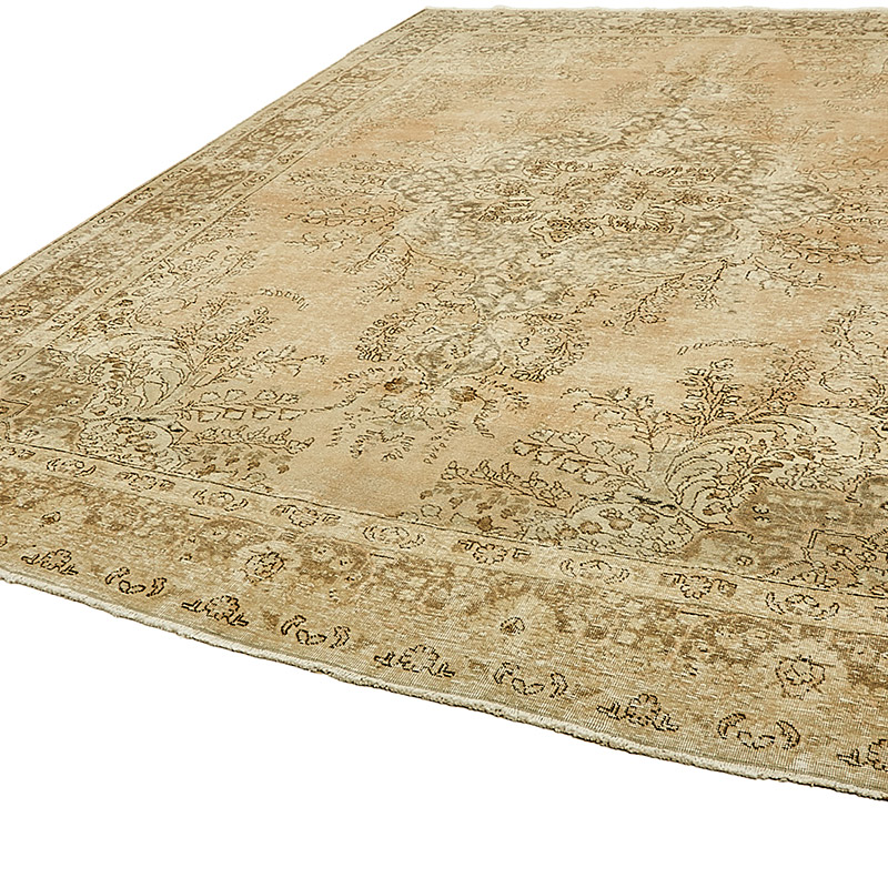 El Dokuma Vintage Halı - 300 cm x 387 cm - K0091115
