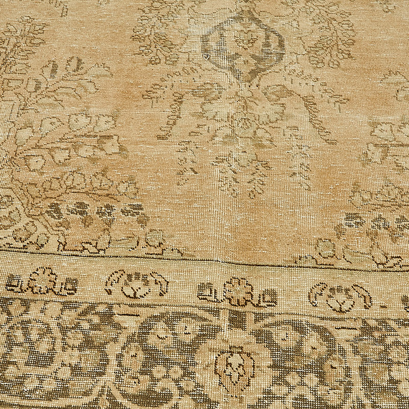 El Dokuma Vintage Halı - 300 cm x 387 cm - K0091115