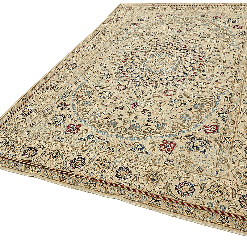 Vintage Hand-Knotted Oriental Rug - 6' 7" x 9' 10" (79" x 118") - K0091116