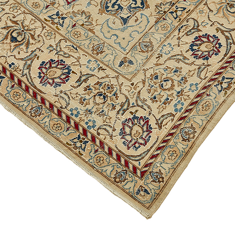 Vintage Hand-Knotted Oriental Rug - 6' 7" x 9' 10" (79" x 118") - K0091116