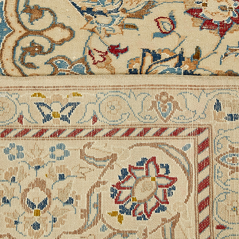 Vintage Hand-Knotted Oriental Rug - 6' 7" x 9' 10" (79" x 118") - K0091116