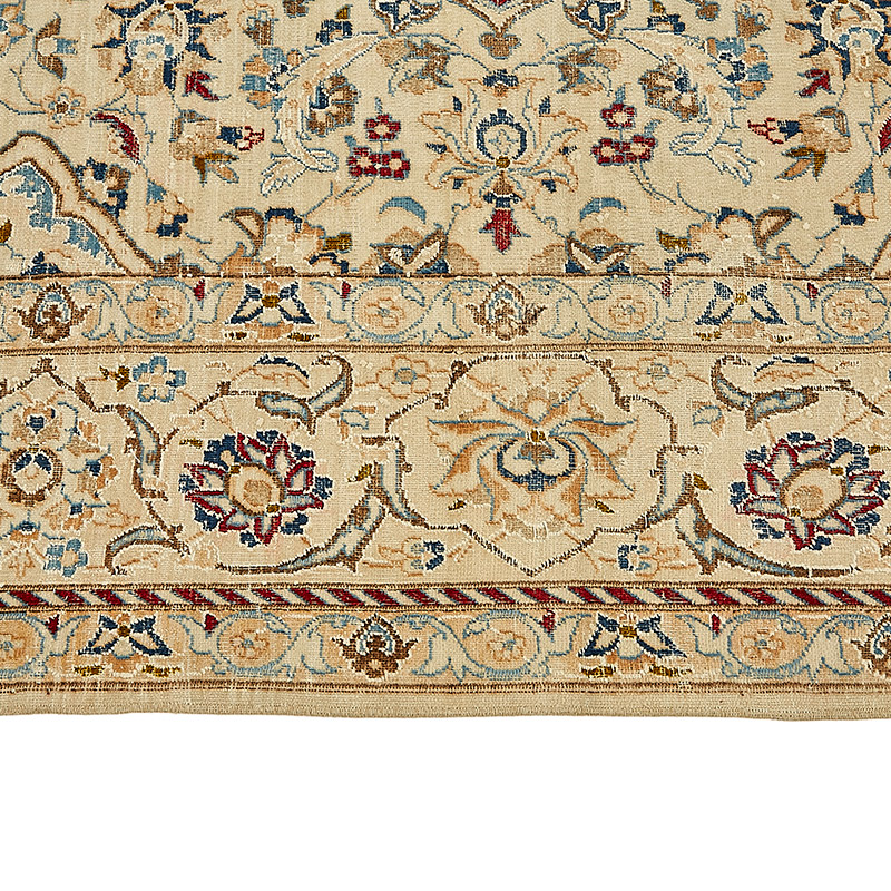 Vintage Hand-Knotted Oriental Rug - 6' 7" x 9' 10" (79" x 118") - K0091116