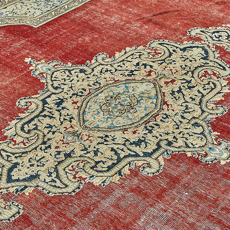 El Dokuma Vintage Halı - 259 cm x 363 cm - K0091118