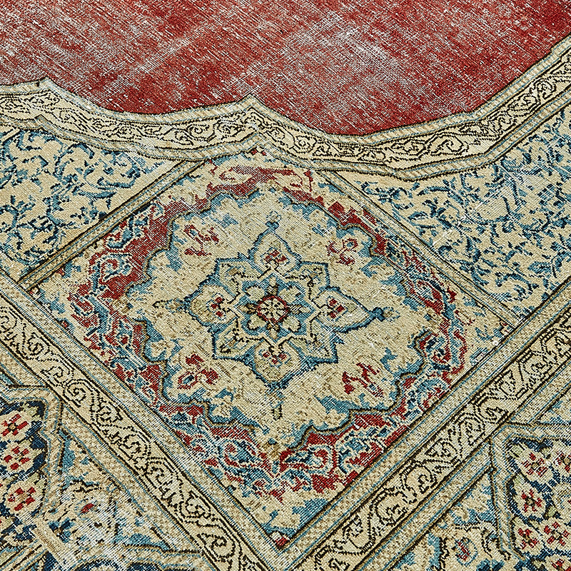 El Dokuma Vintage Halı - 259 cm x 363 cm - K0091118