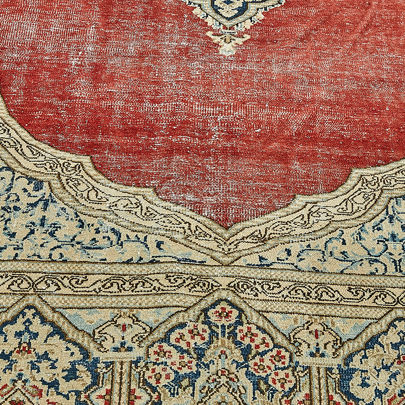 El Dokuma Vintage Halı - 259 cm x 363 cm - K0091118