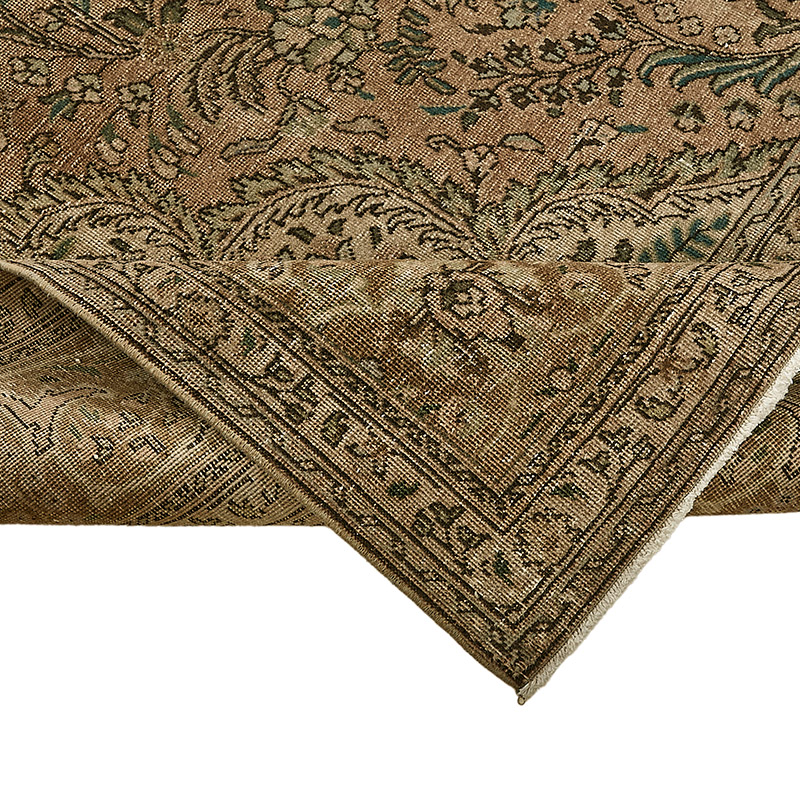 Vintage Hand-Knotted Oriental Rug - 8' 6" x 11' 7" (102" x 139") - K0091119