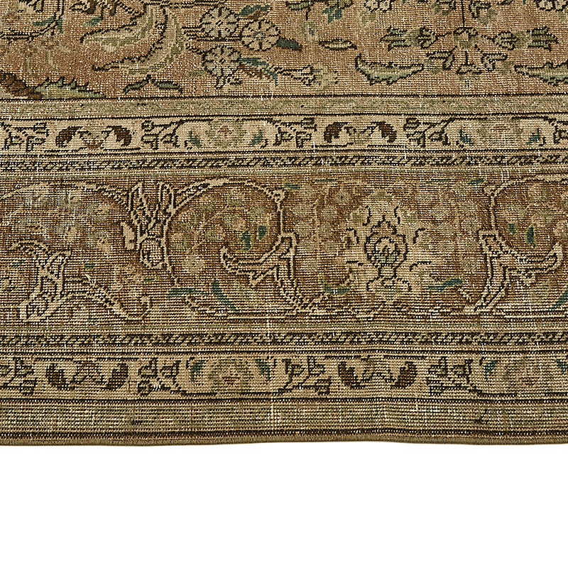 Vintage Hand-Knotted Oriental Rug - 8' 6" x 11' 7" (102" x 139") - K0091119