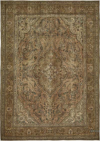 El Dokuma Vintage Halı - 253 cm x 353 cm