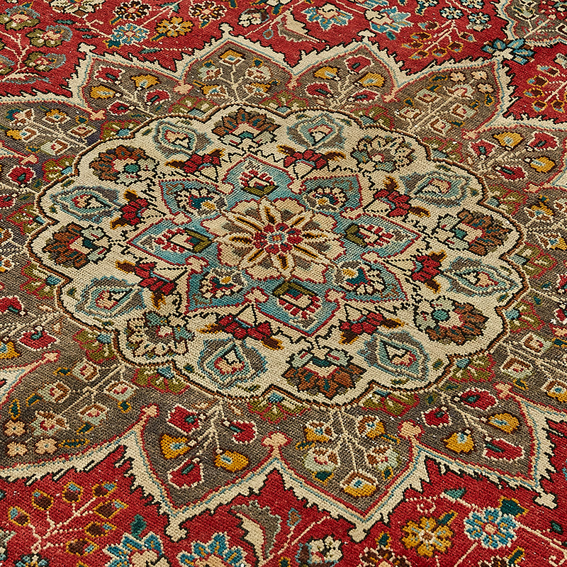 El Dokuma Vintage Halı - 248 cm x 329 cm - K0091120