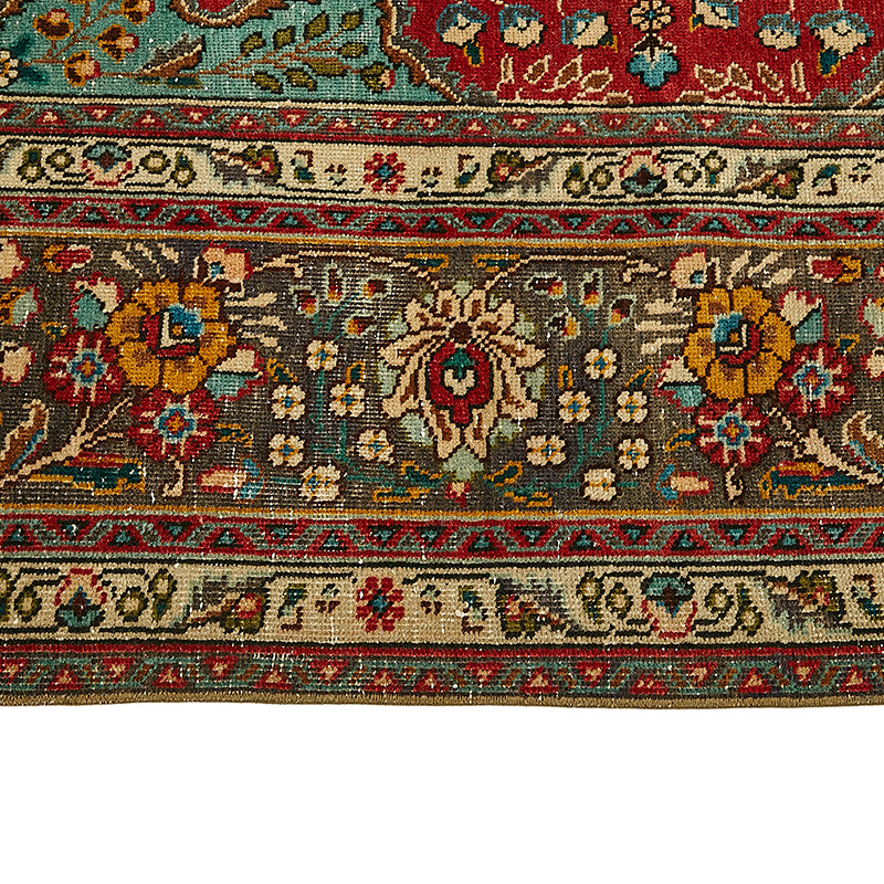 El Dokuma Vintage Halı - 248 cm x 329 cm - K0091120