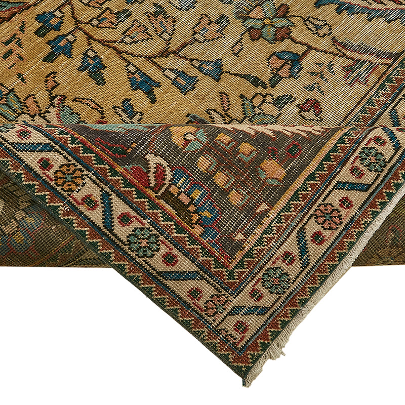 Vintage Hand-Knotted Oriental Rug - 9' 11" x 12' 9" (119" x 153") - K0091122