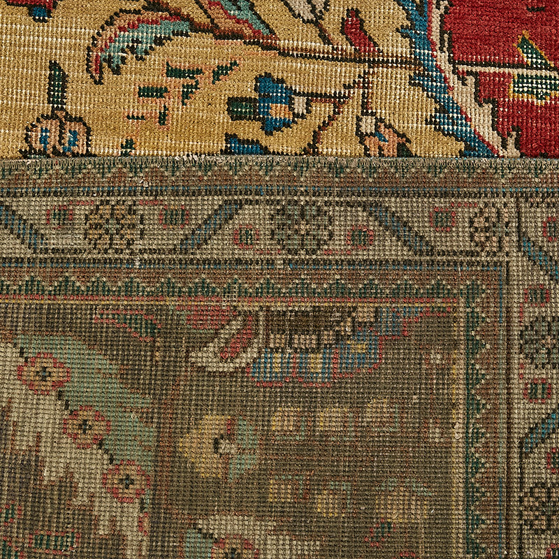 Vintage Hand-Knotted Oriental Rug - 9' 11" x 12' 9" (119" x 153") - K0091122