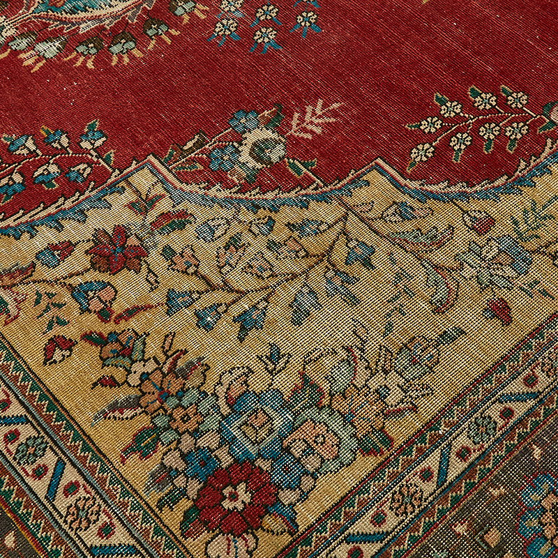 Vintage Hand-Knotted Oriental Rug - 9' 11" x 12' 9" (119" x 153") - K0091122