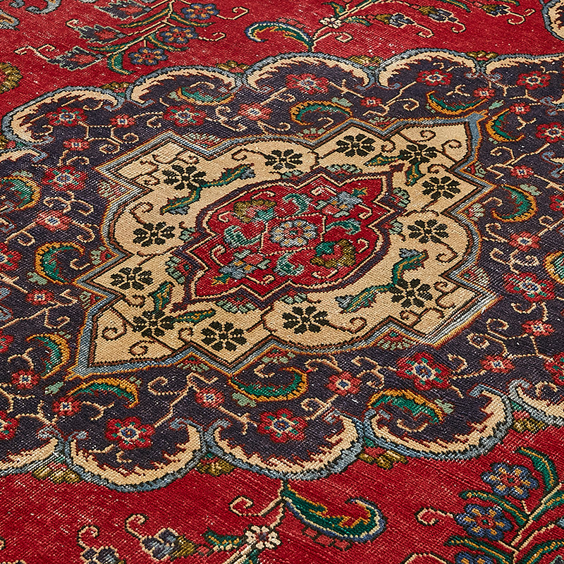 Alfombra Oriental Vintage Anudada a Mano - 300 cm x 390 cm - K0091123
