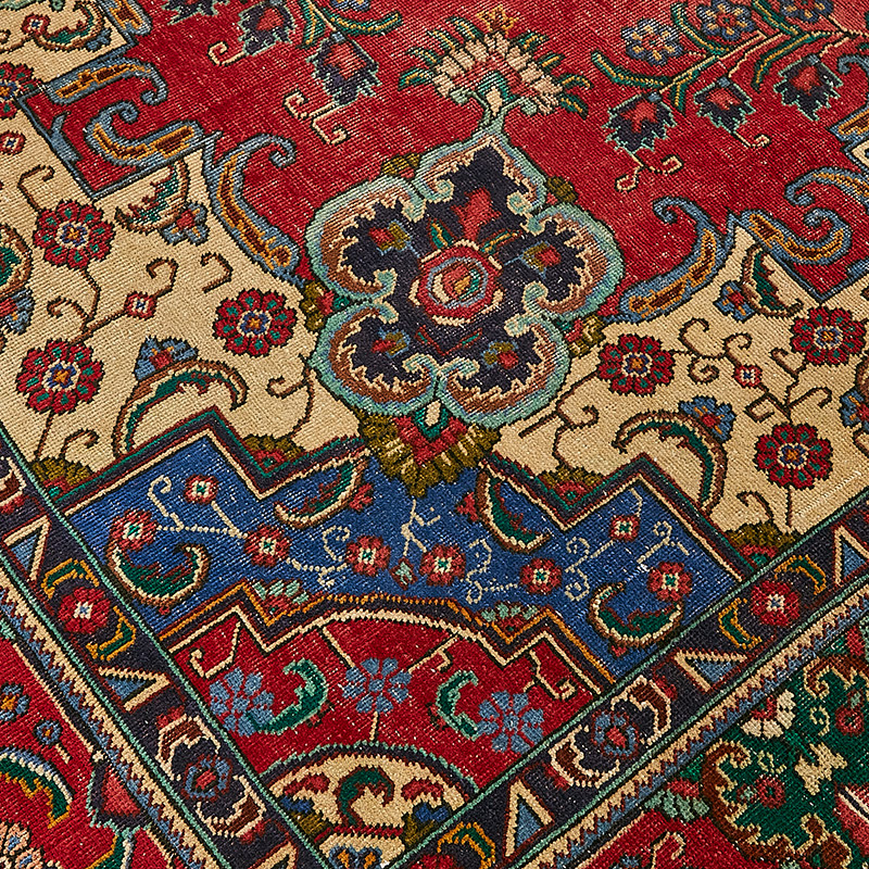 Alfombra Oriental Vintage Anudada a Mano - 300 cm x 390 cm - K0091123