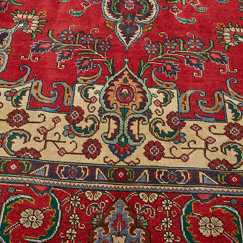 Alfombra Oriental Vintage Anudada a Mano - 300 cm x 390 cm - K0091123