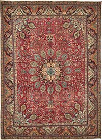 El Dokuma Vintage Halı - 278 cm x 384 cm