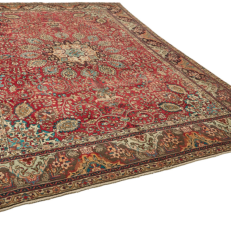 El Dokuma Vintage Halı - 278 cm x 384 cm - K0091124