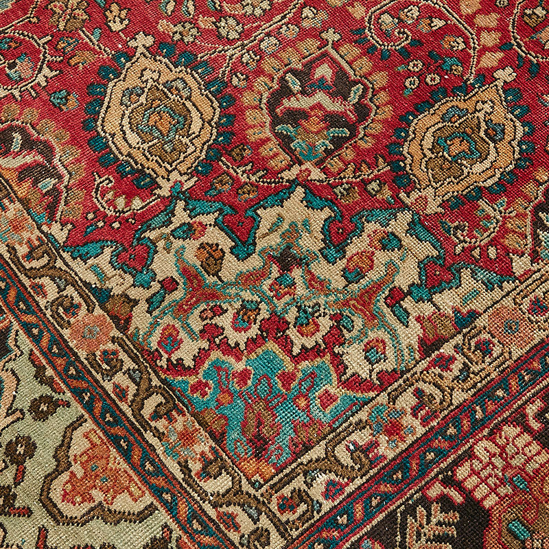 El Dokuma Vintage Halı - 278 cm x 384 cm - K0091124