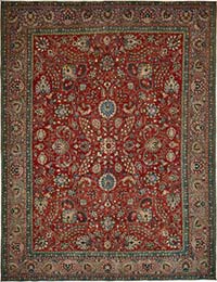 El Dokuma Vintage Halı - 290 cm x 379 cm