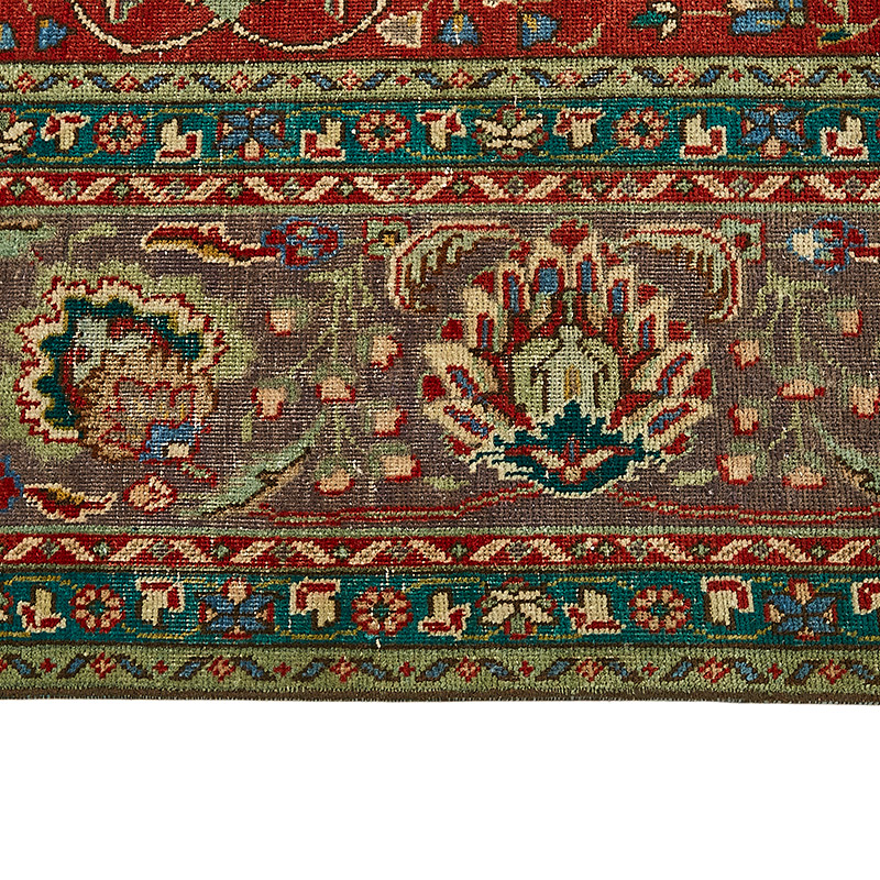 El Dokuma Vintage Halı - 290 cm x 379 cm - K0091125