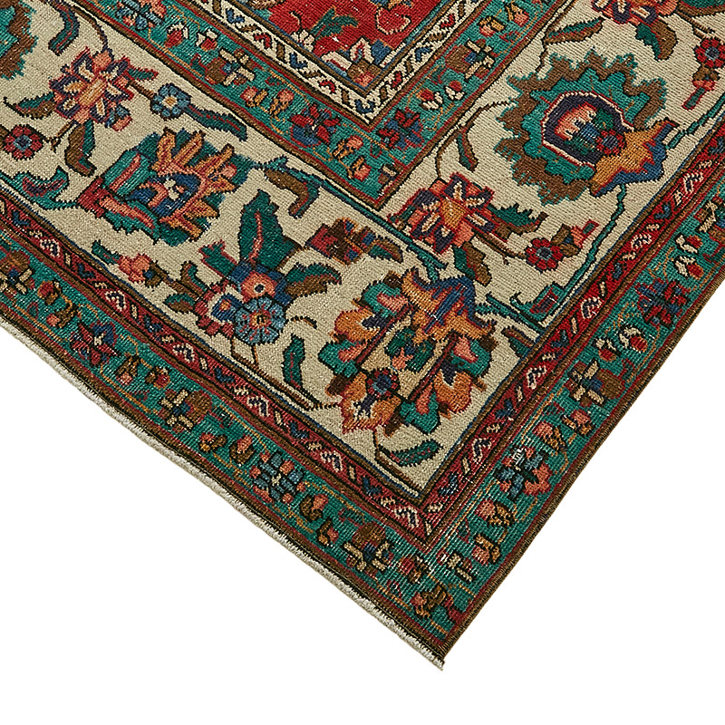 El Dokuma Vintage Halı - 280 cm x 386 cm - K0091126