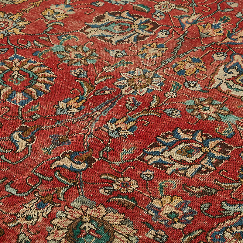 El Dokuma Vintage Halı - 280 cm x 386 cm - K0091126