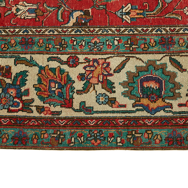 El Dokuma Vintage Halı - 280 cm x 386 cm - K0091126