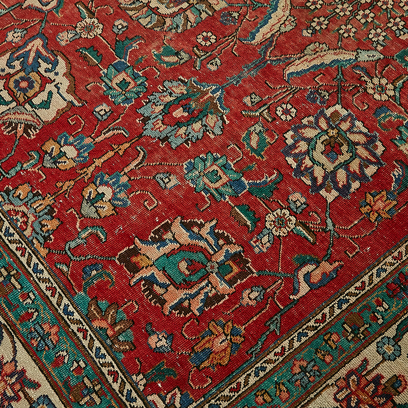 El Dokuma Vintage Halı - 280 cm x 386 cm - K0091126