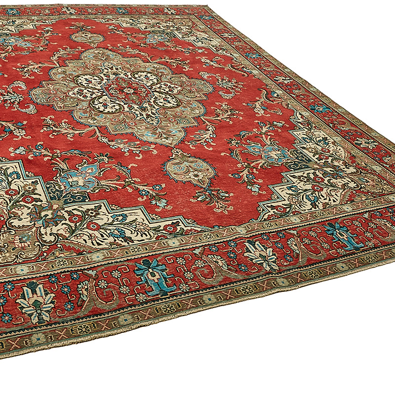 Alfombra Oriental Vintage Anudada a Mano - 292 cm x 386 cm - K0091127