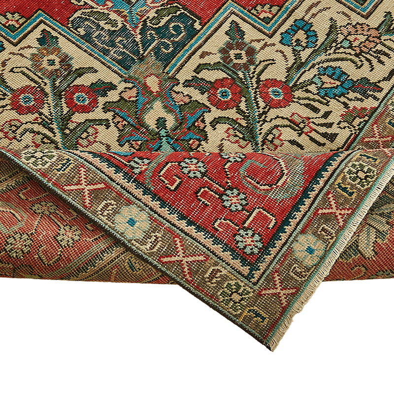 Alfombra Oriental Vintage Anudada a Mano - 292 cm x 386 cm - K0091127