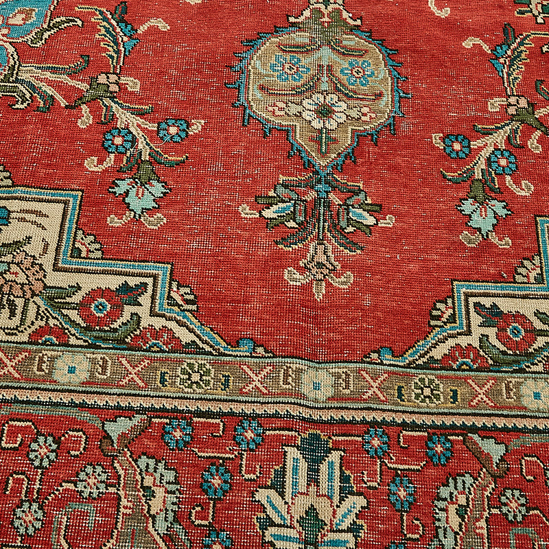 Alfombra Oriental Vintage Anudada a Mano - 292 cm x 386 cm - K0091127