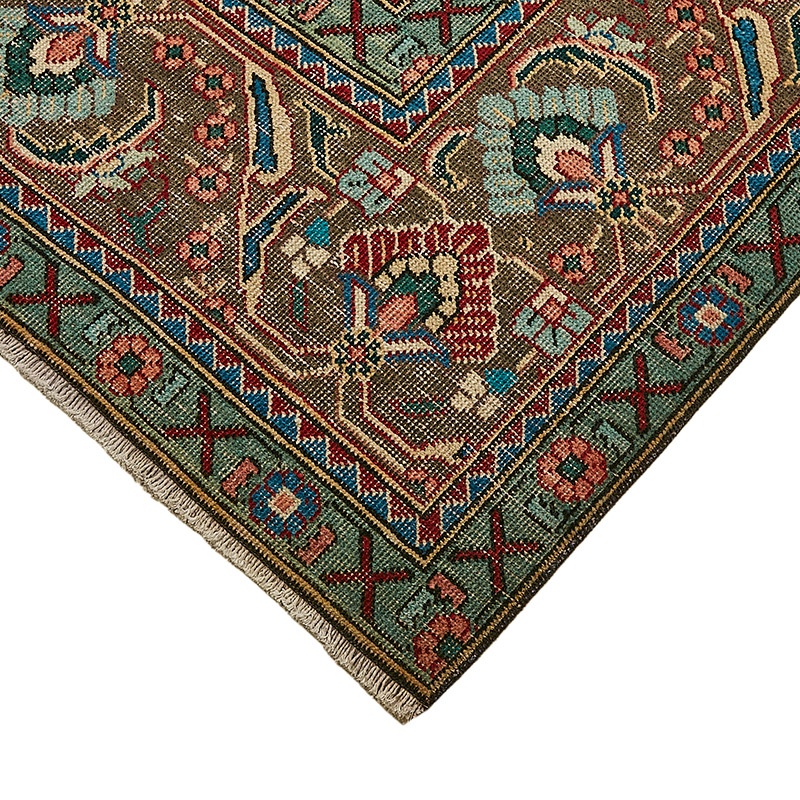 Alfombra Oriental Vintage Anudada a Mano - 303 cm x 392 cm - K0091128