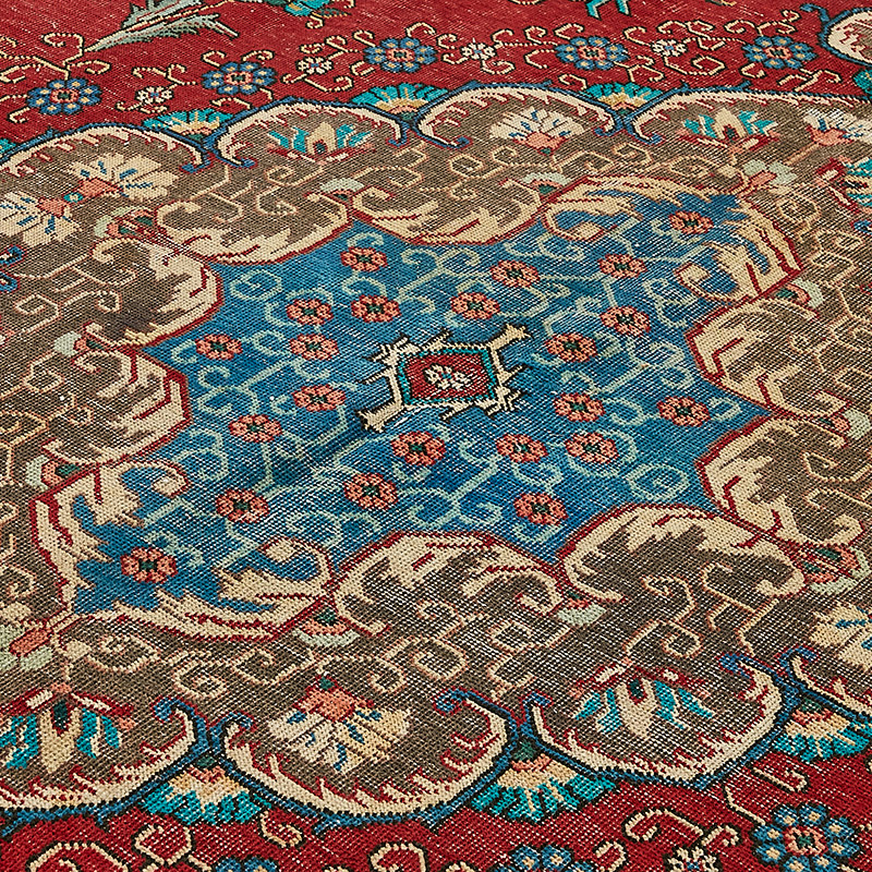 Alfombra Oriental Vintage Anudada a Mano - 303 cm x 392 cm - K0091128