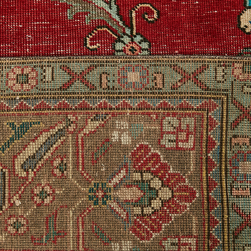 Alfombra Oriental Vintage Anudada a Mano - 303 cm x 392 cm - K0091128