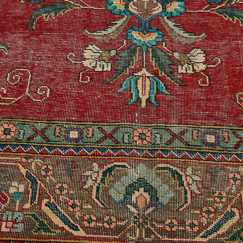 Alfombra Oriental Vintage Anudada a Mano - 303 cm x 392 cm - K0091128