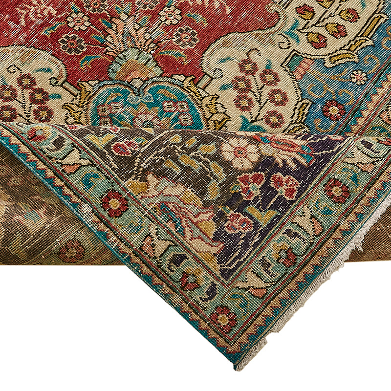 El Dokuma Vintage Halı - 293 cm x 387 cm - K0091129