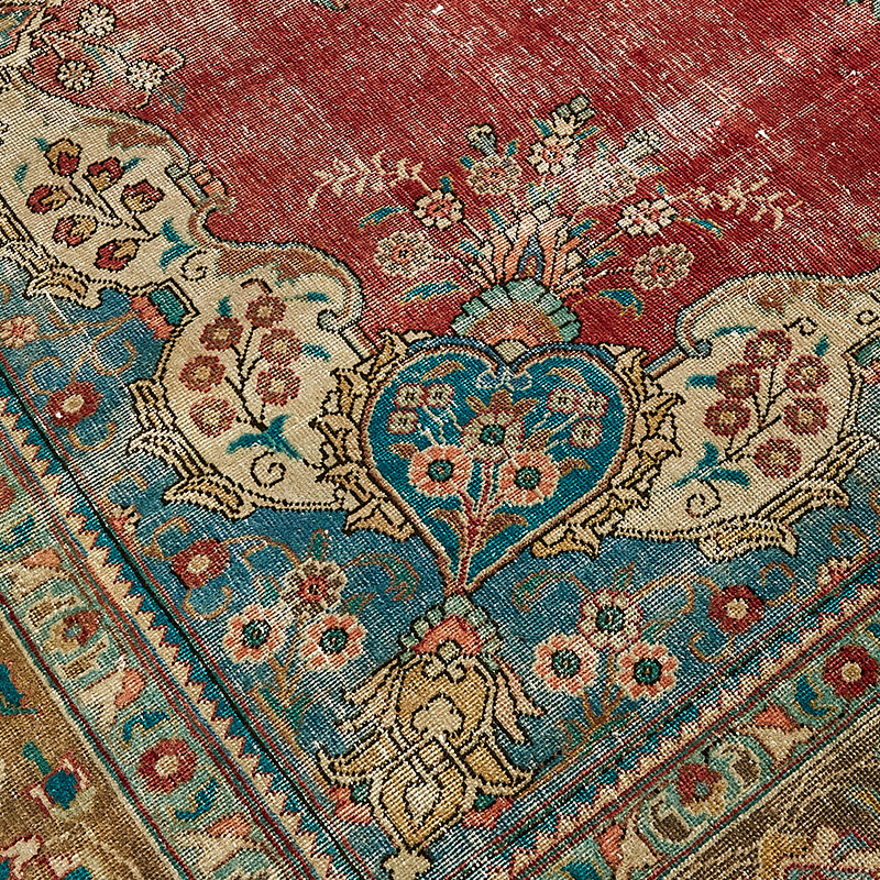 El Dokuma Vintage Halı - 293 cm x 387 cm - K0091129