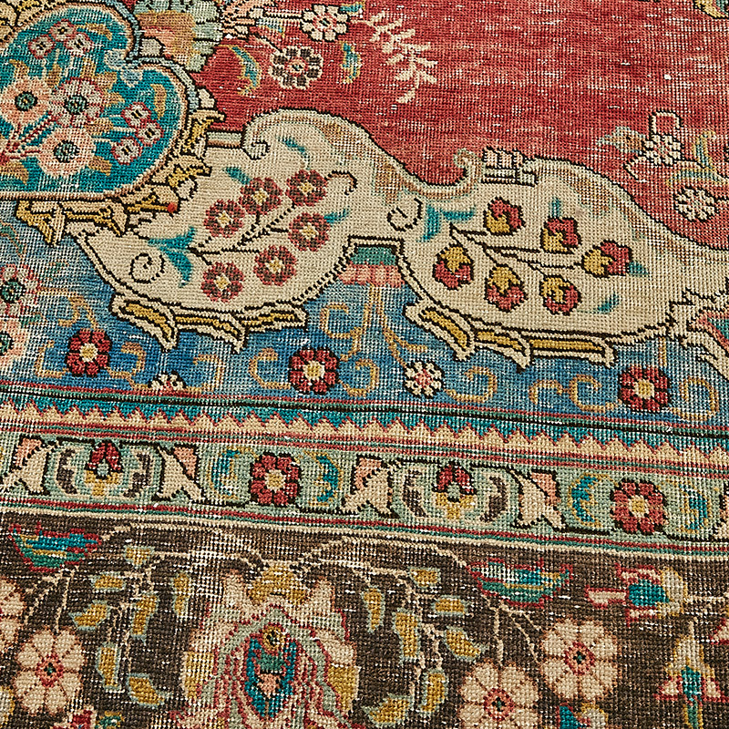 El Dokuma Vintage Halı - 293 cm x 387 cm - K0091129