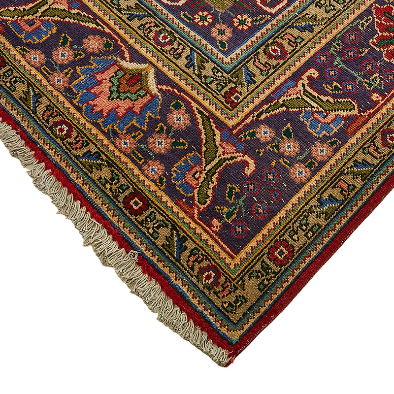 Vintage Hand-Knotted Oriental Rug - 9' 7" x 12' 8" (115" x 152") - K0091132