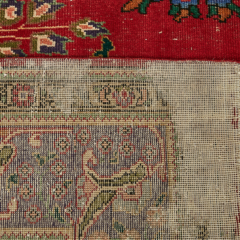Vintage Hand-Knotted Oriental Rug - 9' 7" x 12' 8" (115" x 152") - K0091132