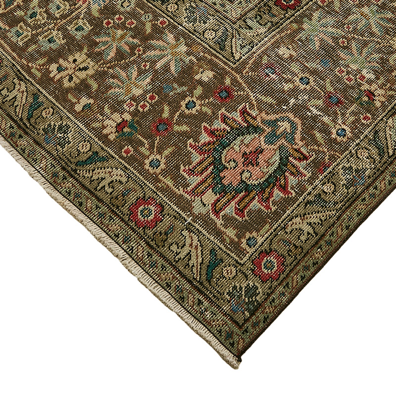 El Dokuma Vintage Halı - 308 cm x 397 cm - K0091133