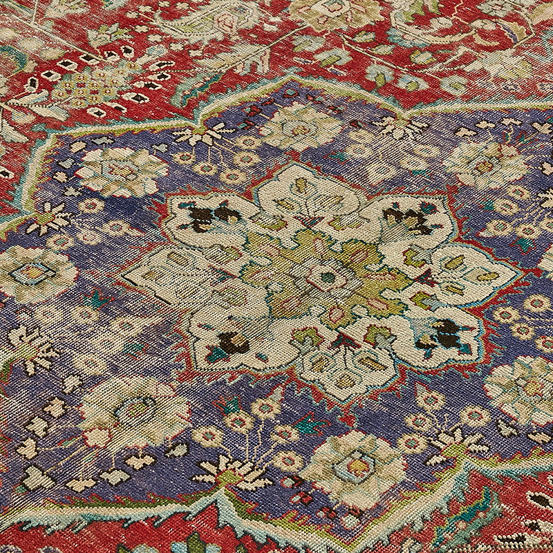 El Dokuma Vintage Halı - 244 cm x 337 cm - K0091134