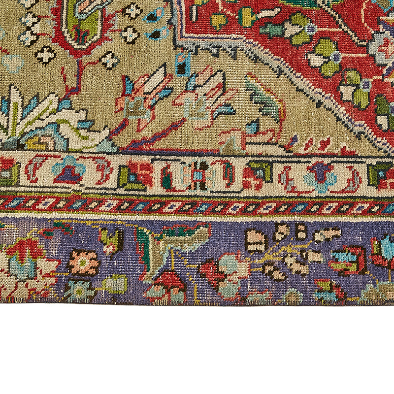 El Dokuma Vintage Halı - 244 cm x 337 cm - K0091134