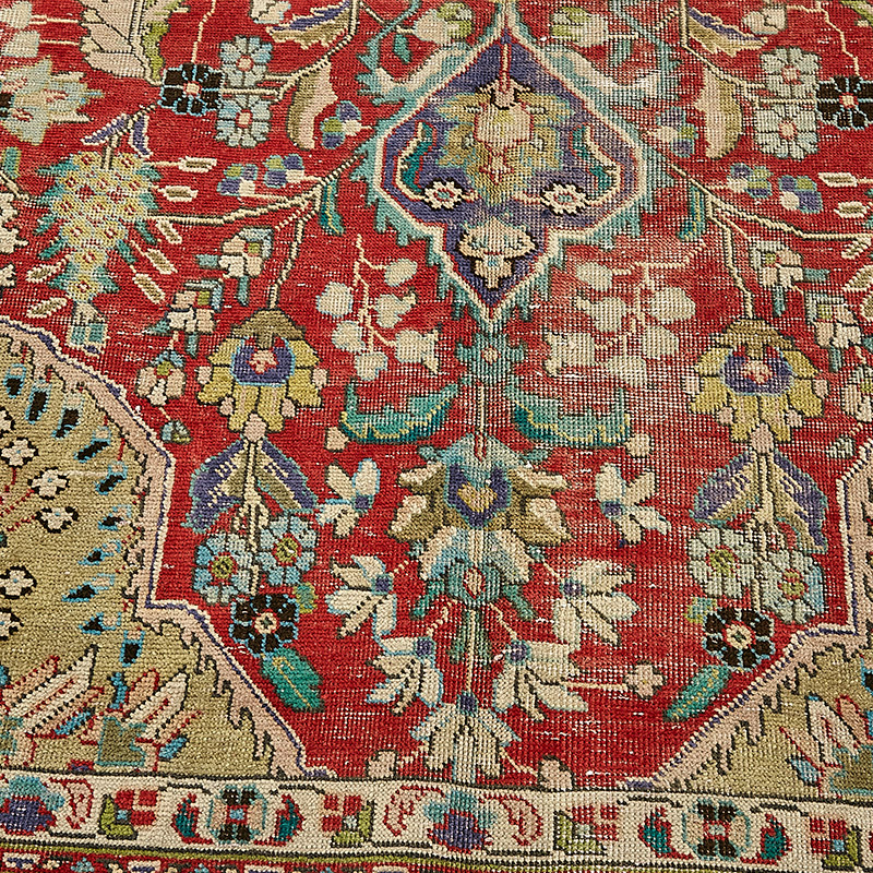 El Dokuma Vintage Halı - 244 cm x 337 cm - K0091134