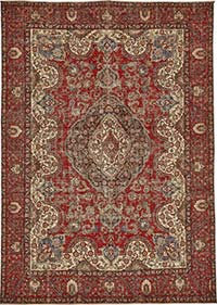 El Dokuma Vintage Halı - 266 cm x 380 cm